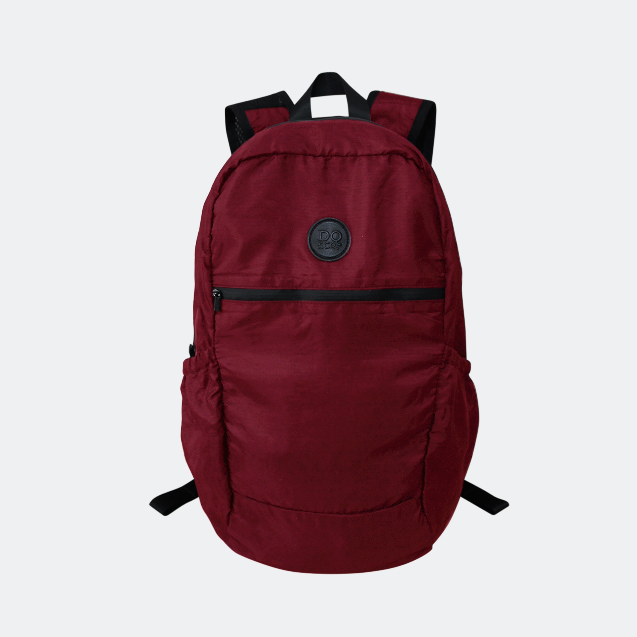 Compact Backpack Burgundy