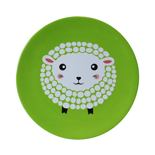 Melamine Plate Tots Sheep